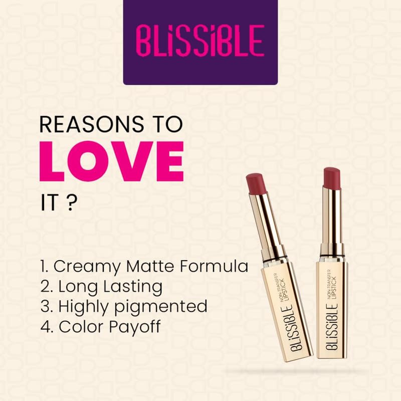 Non-transfer, Long Lasting Matte Lipstick Night Out